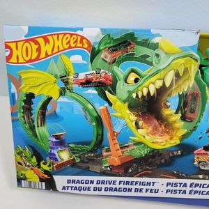 Hot Wheels Dragon Drive Firefight Can You Defeat The Dragon 